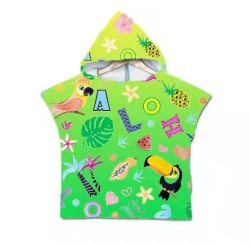 RĘCZNIK Z KAPTUREM PONCZO 60x120 ALOHA