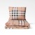 POŚCIEL BAWEŁNIANA 220x200 BURBER, KRATA BEZOWA -elegancka-swiateczna-posciel-220x200-w-czerwona-krate-cotton-market