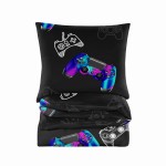 KOMPLET POŚCIELI 3D THE GAME DLA GRACZA 220x200 +2 70x80