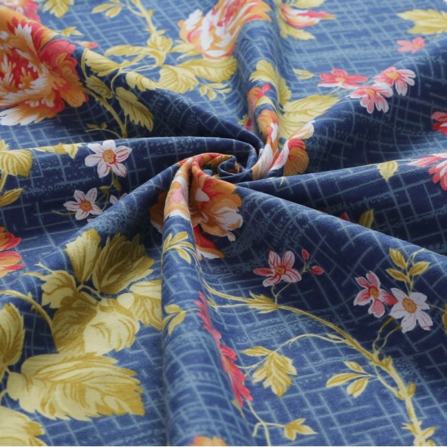 Posciel flanelowa 200x220 bawelna kwiaty przytulna-zimowa-sypialnia-z-posciela-flanelowa-cotton-market
