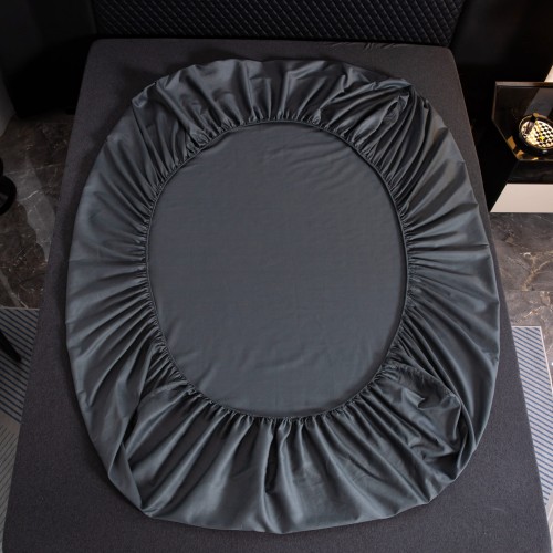 przescieradlo bawelniane z gumka 200x200 25cm zapas ciemnoszare 100% bawelna