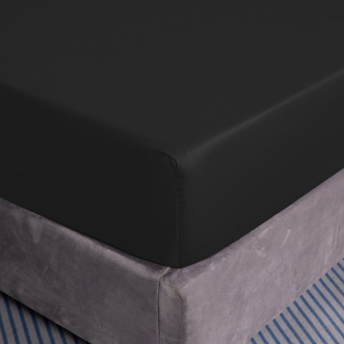 przescieradlo bawelniane z gumka 200x220 25cm zapas ciemnoszare 100% bawelna