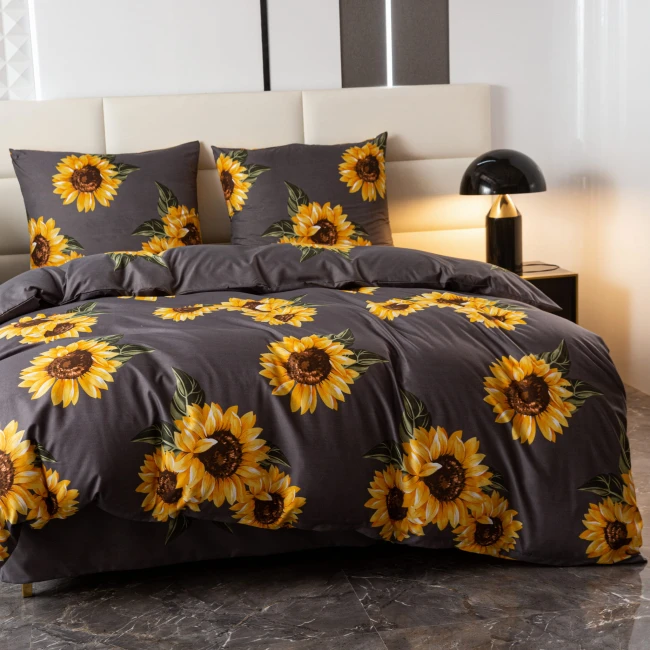 nowoczesna-sypialnia-king-size-aranzacja-z-posciela-w-sloneczniki