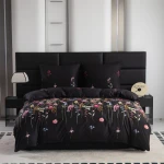 Komplet Pościeli Dwuosobowej ŁĄKA KWIATOWA 220x200 z 2 Poszewkami 70X80