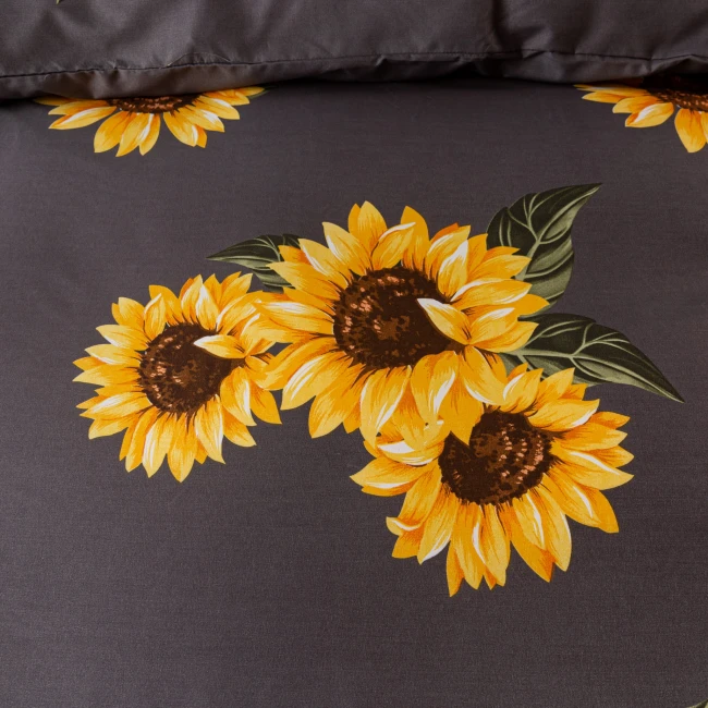 nowoczesna-szara-posciel-160x200-zolte-sloneczniki-cotton-market