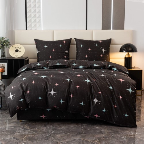 elegancka-granatowa-posciel-160x200-w-bialle-gwiazdy-cotton-market