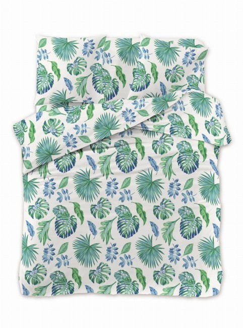 Posciel bawelniana 160x200 paprotka -6