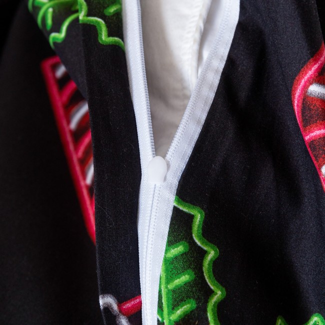 Komplet Poscieli Dwuosobowej Swieta Neon 140x200cm z 2 Poszewkami 70x80 bawelna 100% super jakosc dziecieca swiateczna