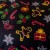 Komplet Poscieli Dwuosobowej Swieta Neon 160x200cm z 2 Poszewkami 70x80 100% super jakosc dziecieca swiateczna