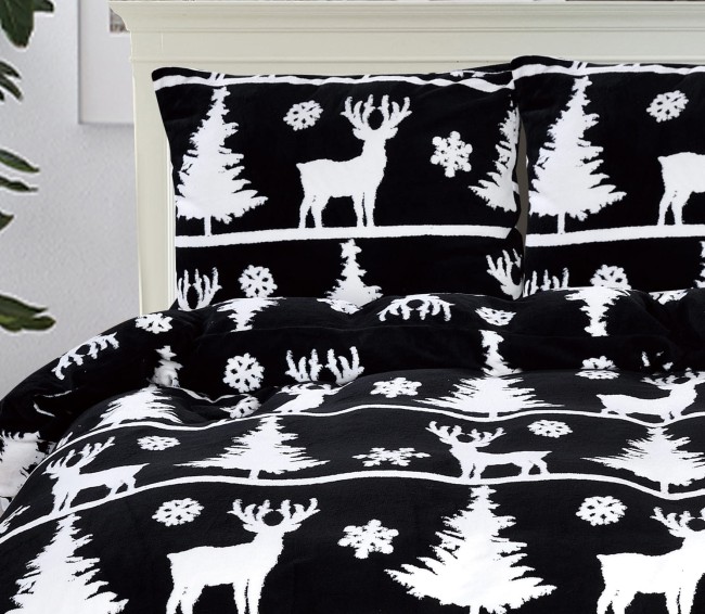 posciel-155x220-czarno-biala-renifery-choinki-zimowa.jpg