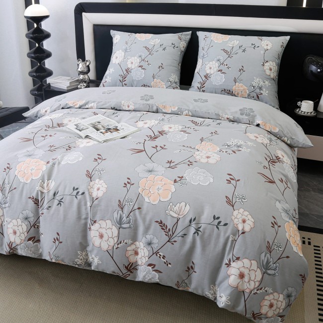 Posciel bawelniana premium elegancka-sypialnia-lozka-z-posciela-bawelniana-w-kwiaty-220x200