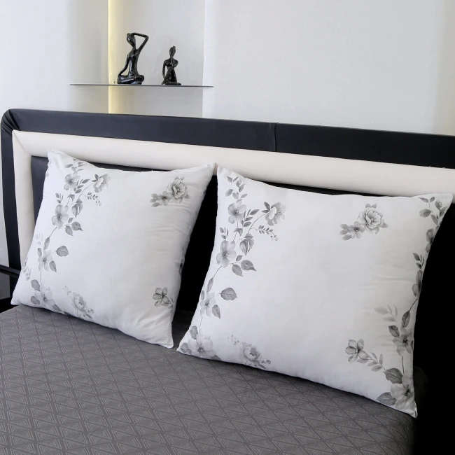 Posciel bawelniana premium 160x200 kwiaty-4