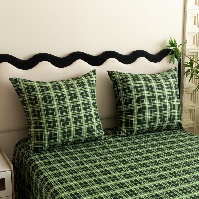 posciel 140x200 100% bawelna krata cottonmarket poszewka premium cotton dobra jakosc