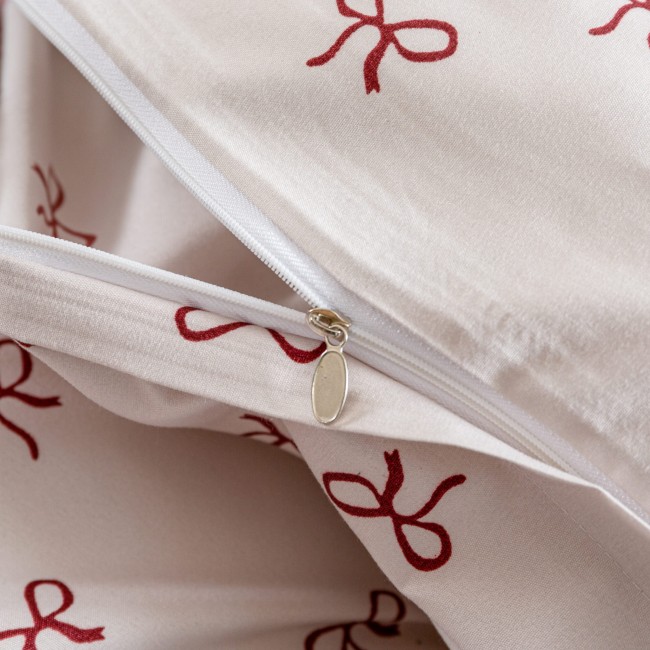 posciel 220x200 100% bawelna  kokarda cottonmarket poszewka premium cotton dobra jakosc