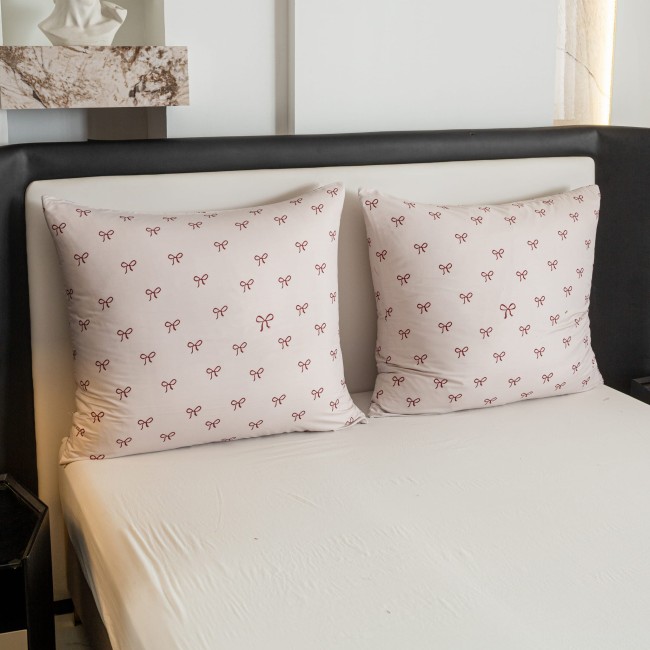 posciel 220x200 100% bawelna  kokarda cottonmarket poszewka premium cotton dobra jakosc