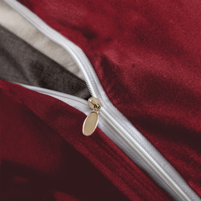 posciel 200x200 100% bawelna  bordo kolor wina gladka cottonmarket dwie poszewki premium cotton dobra jakosc