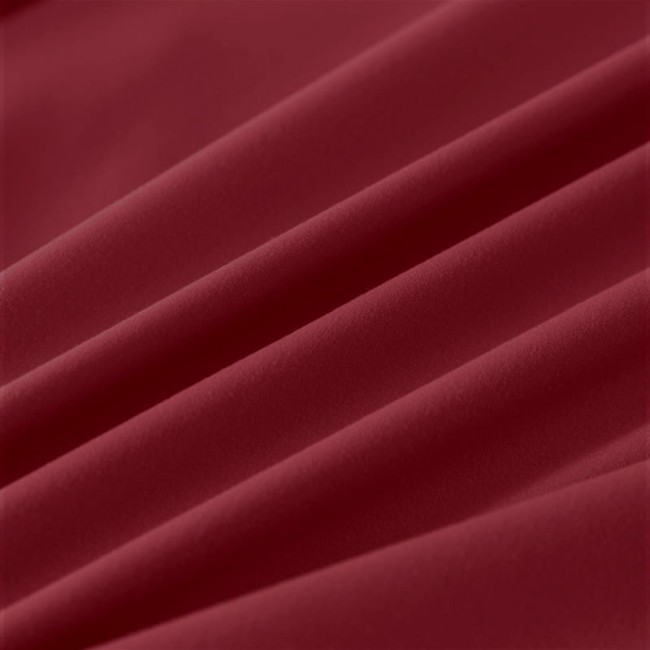posciel 200x200 100% bawelna bordo gleboki kolor  gladka cottonmarket dwie poszewki premium cotton dobra jakosc