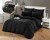 posciel 200x200 100% bawelna czarna cottonmarket dwie poszewki premium cotton dobra jakosc