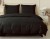 posciel 200x200 100% bawelna czarna cottonmarket dwie poszewki premium cotton dobra jakosc