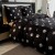 POSCIEL BAWELNIANA 200 x200 lapki psa   BAWELNA COTTON MARKET SUPER JAKOSC