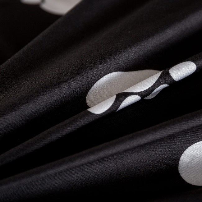 POSCIEL BAWELNIANA 140x200 CZARNA DLA DZIECI LAPKI PSA   BAWELNA COTTON MARKET SUPER JAKOSC