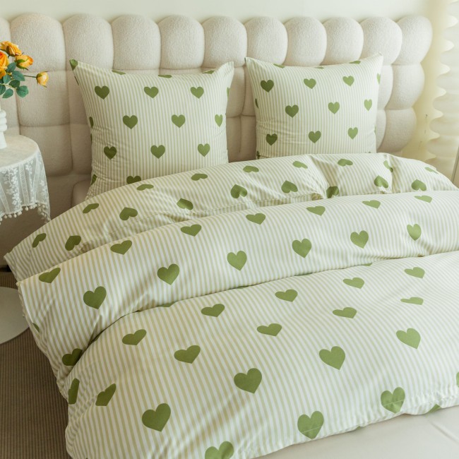 Komplet Poscieli Dwuosobowej Serduszka 2 200x200 z 2 Poszewkami 70x80 bawelna 100% serduszka super jakosc