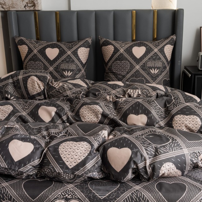 Komplet Poscieli Dwuosobowej Sreca 2 220x200 z 2 Poszewkami 70x80 super jakosc  100% bawelna