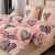 Komplet Poscieli Dwuosobowej Serca 220x200 z 2 Poszewkami 70x80 super jakosc 100% bawelna mile w dotyku zywe kolory