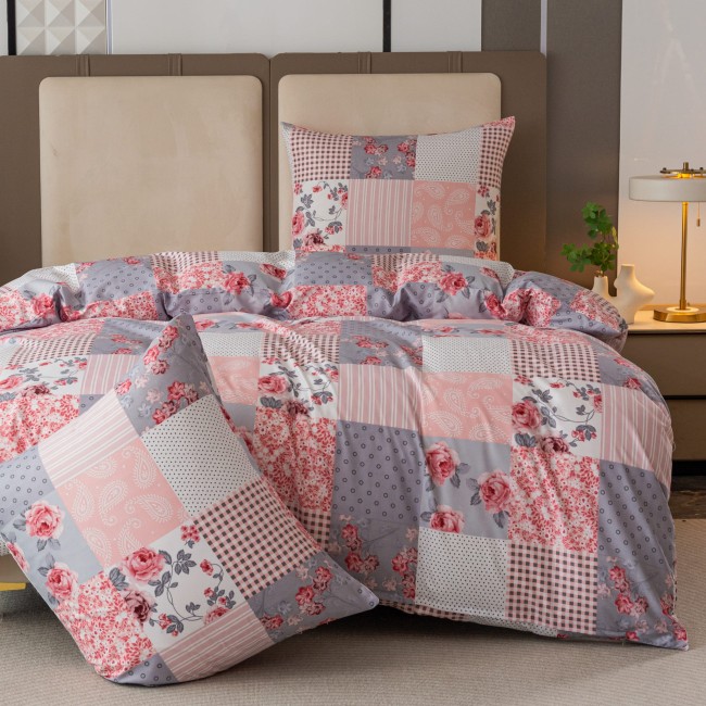 posciel-160x200-szara-krata-rozowe-kwiaty.jpg
