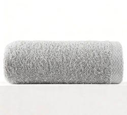 Zestaw ręczników 70x140 + 50x100 ciemno szary -100% bawełna, chłonny i szybkoschnący ręcznik kąpielowy 