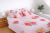 POSCIEL BAWELNIANA 200x200 KWIATY ROZA -elegancka-posciel-200x200-w-czerwone-roze-cotton-market