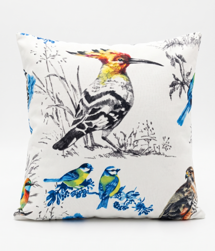 Poszewka 40x40 polis bird ptaki 3
