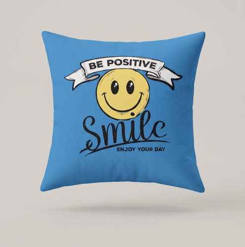 poszewka 40x40 emot smile emotki buzki bawelniana poszewka na jasiek cotton market