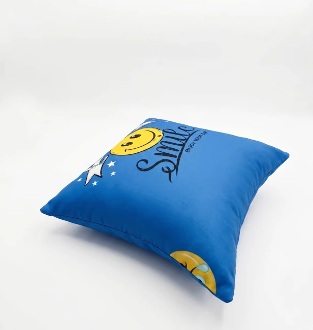 poszewka 40x40 emot smile emotki buzki bawelniana poszewka na jasiek cotton market