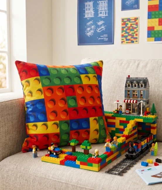 Poszewka 40x40 lego