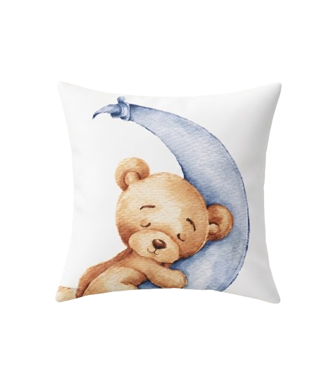 .Poszewka 40x40 moon , ksiezyc mis spiacy gwiazdki 1Poszewka 40x40 moon 3
