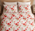 nowoczesna-posciel-140x200-motyw-botaniczny-maki cotton-market