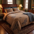POSCIEL BAWELNIANA 220x200 COPPER -elegancka-miedziana-posciel-220x200-wzor-copper-ornamenty-cotton-market