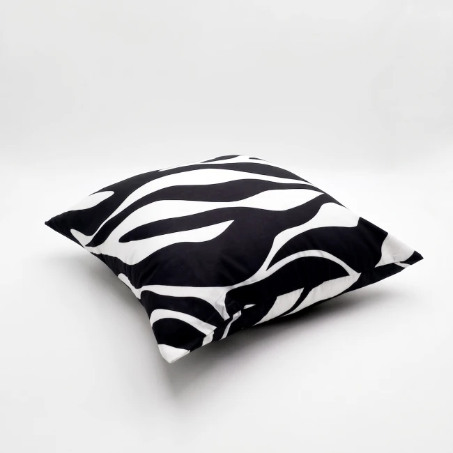poszewka na poduszkę 40x40 zebra
