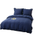 Posciel Premium z Bawelny 160x200 z Granatowa Falbana