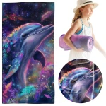 Ręcznik Plażowy 100x180 cm – Mikrofibra – Delfin