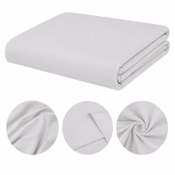 PRZEŚCIERADŁO BAWEŁNIANE BEZ GUMKI 190x250 BIAŁE 100% Bawełna