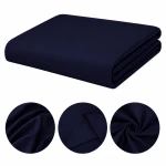 PRZEŚCIERADŁO BAWEŁNIANE BEZ GUMKI 250x250 GRANAT 100% Bawełna