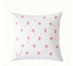 Poszewka 40x40 Kokardki PINK BOWS
