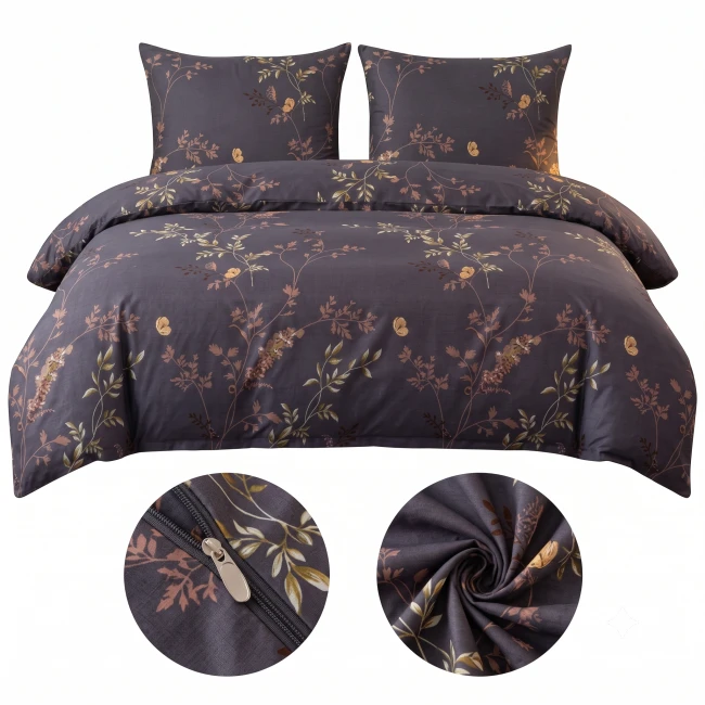 elegancka-posciel-140x200-zlote-galazki-premium-cotton-market