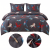 Posciel bawelniana world bird ptaki luksusowa-czarna-posciel-200x200-w-kolorowe-papugi-world-bird