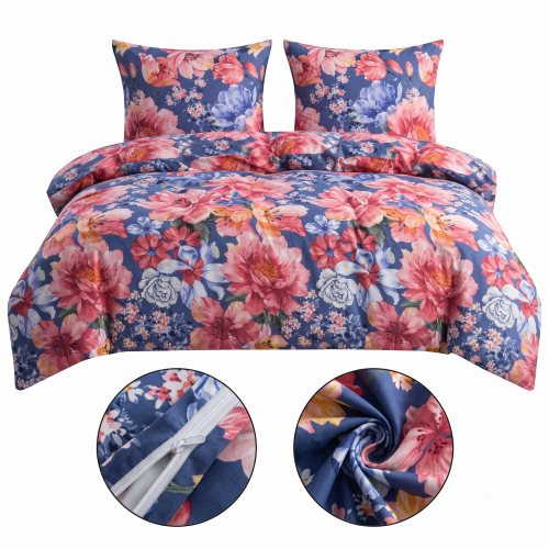 posciel 3d bawelniana garden kwiaty kolorowakolorowa-posciel-3d-kwiaty-garden-cotton-market