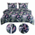 posciel 3d bawelniana kwiaty kolorowa kolorowa-posciel-3d-kwiaty-garden-cotton-market-pantera zwierze kwiaty liscie 3
