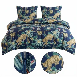 Komplet Pościeli Wild Cat 140x200 z Poszewką 70x80  